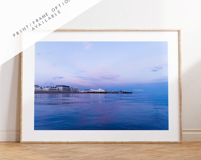 South Parade Pier - Photography Print - Portsmouth and Southsea Prints - Wall Art -  Frame and Canvas Options - Landscape