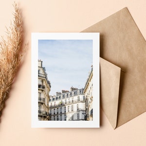 Paris Greeting Card - Greeting Card - Blank Inside - Birthday - Anniversary - Mothers Day - Fathers Day - Holiday - Greetings Card
