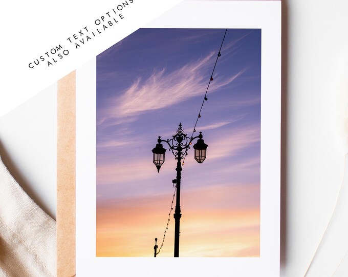 Southsea Seafront Greeting Card - Portsmouth and Southsea Photography Greeting Cards - Envelope Included - Birthday - Wedding - Anniversary