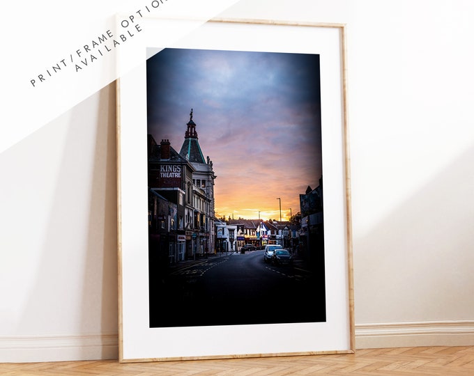 Albert Road - Photography Print - Portsmouth and Southsea Prints - Wall Art -  Frame and Canvas Options - Portrait