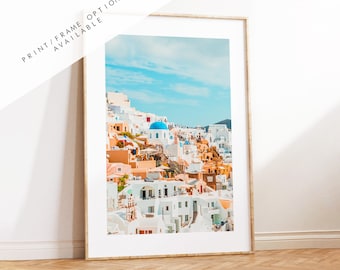Santorini Photography Print - Greece - Print - Poster - Santorini Photography - Greece Wall Art - Oia Photography Print - Oia Santorini