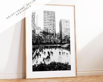 Ice Rink - NYC Photography Print - Fine Art Photography Print - New York Photography - Winter in New York - New York Christmas - Ice Skating