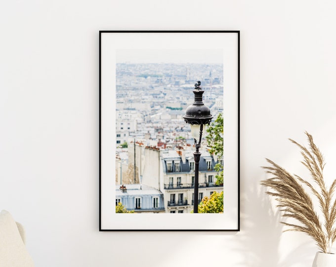 Paris Streetlights - Paris Photography Print - Fine Art Photography - Paris Wall Art - Paris - Print - Poster - Paris Art Print - Montmarte