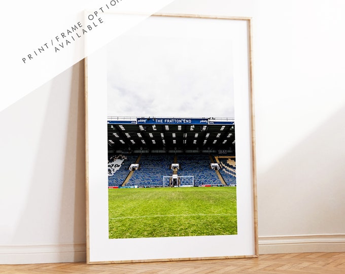 Fratton Park - Photography Print - Portsmouth and Southsea Prints - Wall Art -  Frame and Canvas Options - Portrait
