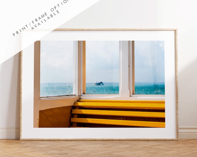 Southsea Shelters - Photography Print - Portsmouth and Southsea Prints - Wall Art -  Frame and Canvas Options - Landscape
