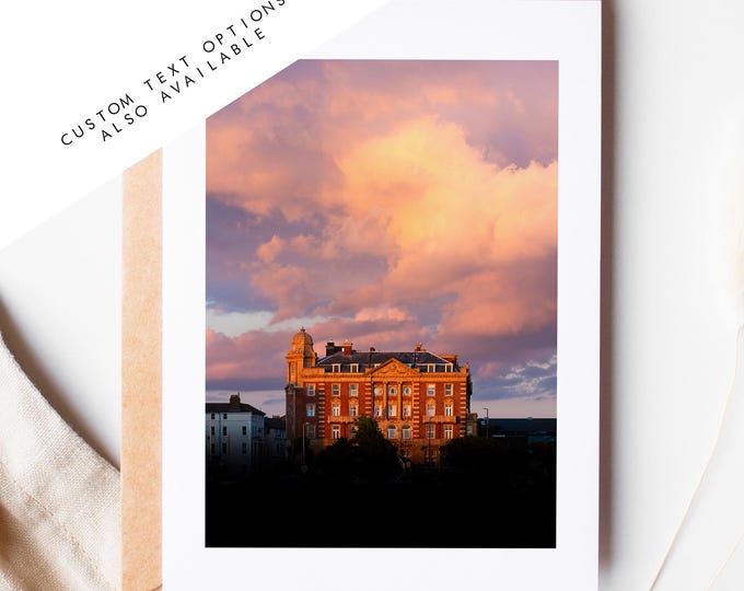 Queens Hotel Greeting Card - Portsmouth and Southsea Photography Greeting Cards - Envelope Included - Birthday - Wedding - Anniversary