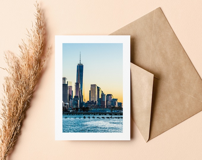 New York Greeting Card - Greeting Card - Blank Inside - Birthday - Anniversary - Mothers Day - Fathers Day - Holiday - Greetings Card