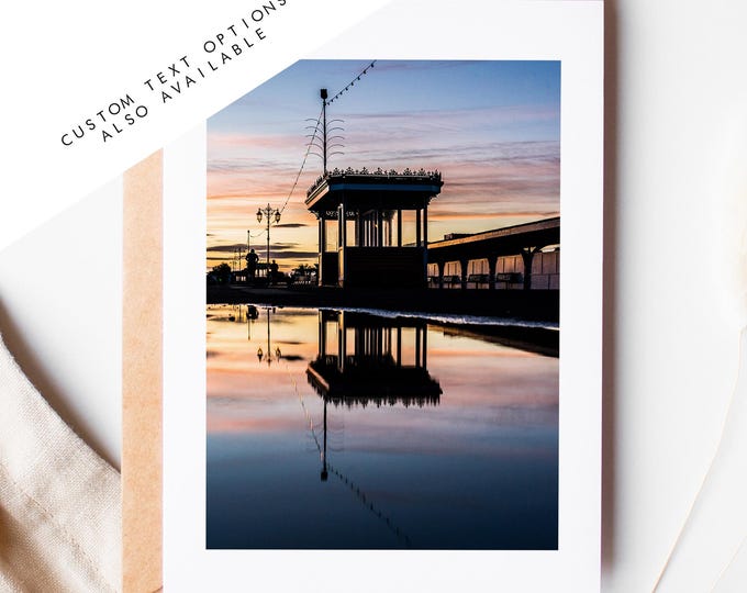 Southsea Greeting Card - Portsmouth and Southsea Photography Greeting Cards - Envelope Included - Birthday - Wedding - Anniversary