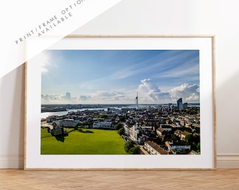 Portsmouth Skyline - Photography Print - Portsmouth and Southsea Prints - Wall Art -  Frame and Canvas Options - Landscape - Aerial