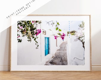 Greece Photography Print - Photography Print - Greece - Print - Poster - Santorini Photography - Greece Wall Art - Greek Village - Landscape