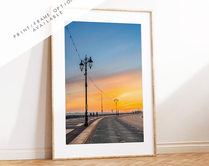 Southsea Seafront - Photography Print - Portsmouth and Southsea Prints - Wall Art -  Frame and Canvas Options - Portrait