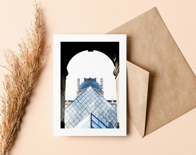 Paris Greeting Card - Greeting Card - Blank Inside - Birthday - Anniversary - Mothers Day - Fathers Day - Holiday - Greetings Card