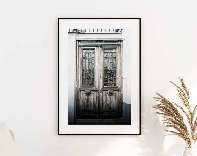 Paris Door Print - Paris Photography Print - Fine Art Photography - Paris Wall Art - Paris - Print - Poster - Paris Art Print - Architecture