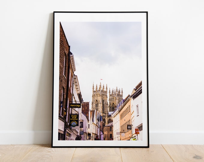 York Photography Print - York Print - York - United Kingdom - Fine Art Photography Print - Poster - York Minster - Yorkshire - City Print