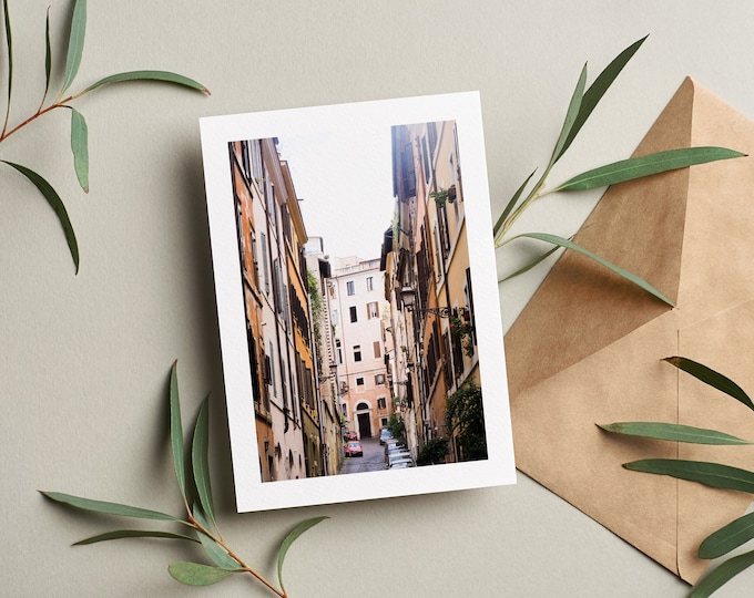 Rome Greeting Card - Greeting Card - Blank Inside - Birthday - Anniversary - Mothers Day - Fathers Day - Holiday - Greetings Card