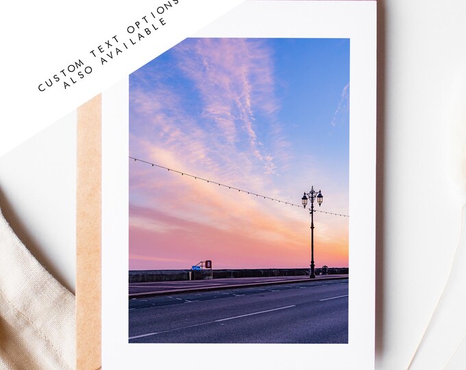 Southsea Greeting Card - Portsmouth and Southsea Photography Greeting Cards - Envelope Included - Birthday - Wedding - Anniversary