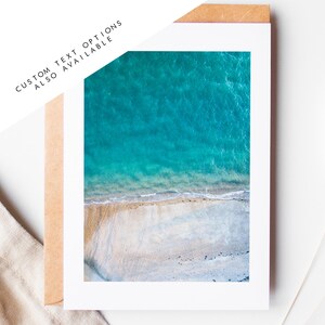 Tarjeta de felicitación de Southsea Beach - Tarjetas de felicitación de Portsmouth and Southsea Photography - Sobre incluido - Cumpleaños - Boda - Aniversario