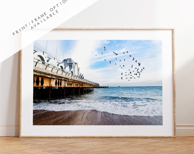South Parade Pier - Photography Print - Portsmouth and Southsea Prints - Wall Art -  Frame and Canvas Options - Landscape