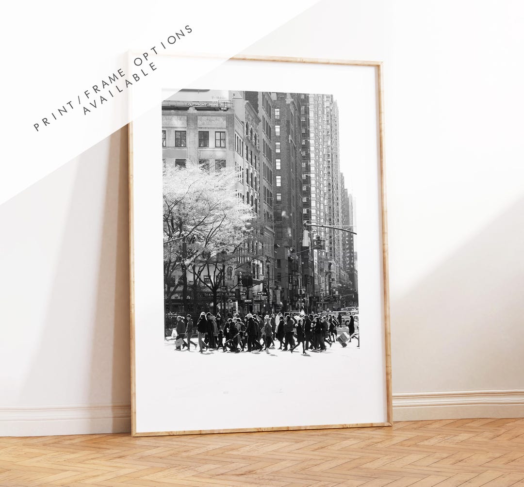 New York Black and White Minimalist Print - Fine Art Photography Print ...