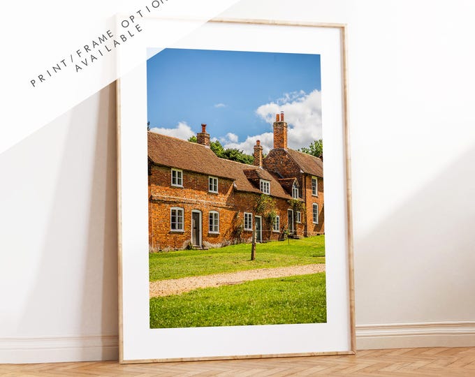 Bucklers Hard Photography Print - Hampshire Photography Prints - Wall Art -  Frame and Canvas Options - Portrait  - UK