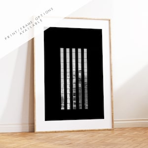 Minimalist Architecture Print - London Photography Print - Fine Art Photography - London Print - Poster - Wall Art - Black and White Print
