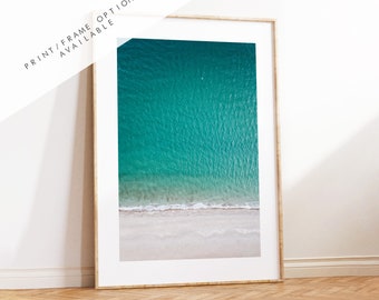 Southsea Beach - Photography Print - Portsmouth and Southsea Prints - Wall Art -  Frame and Canvas Options - Portrait - Aerial