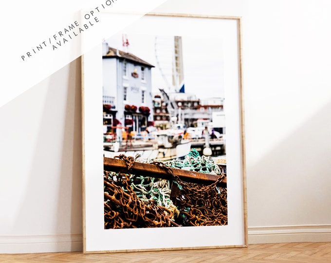 Old Portsmouth - Photography Print - Portsmouth and Southsea Prints - Wall Art -  Frame and Canvas Options - Portrait
