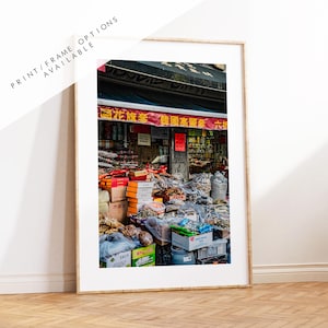 Chinatown Print - New York Poster - Manhattan Print - New York Print - Poster - Artwork - Chinatown New York - Photography - Print - Food