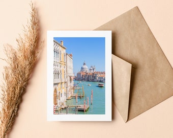 Venice Greeting Card - Greeting Card - Blank Inside - Birthday - Anniversary - Mothers Day - Fathers Day - Holiday - Greetings Card
