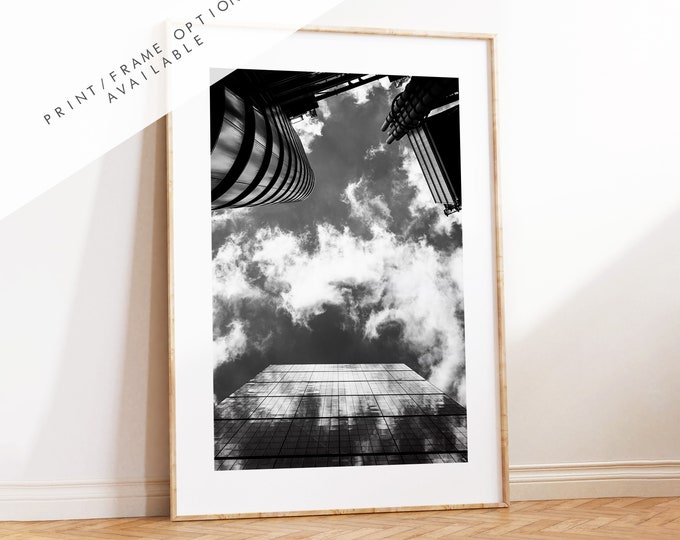 London Architecture - London Photography Print - Fine Art Photography - London Print - Poster - Wall Art - Lloyds of London - Minimalist