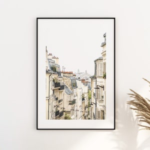 Azoteas de Montmartre - Impresión fotográfica de París - Fotografía de bellas artes - Arte mural de París - París - Impresión - Póster - Impresión artística de París - Arte mural
