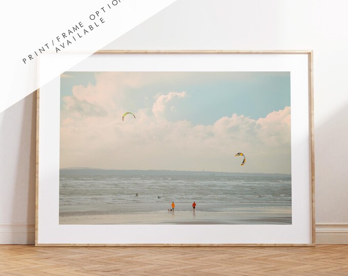 Wittering Beach Photography Print - West Sussex Photography Prints - Wall Art -  Frame and Canvas Options - Landscape  - UK