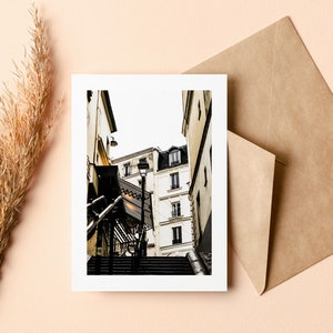 Paris Greeting Card - Greeting Card - Blank Inside - Birthday - Anniversary - Mothers Day - Fathers Day - Holiday - Greetings Card