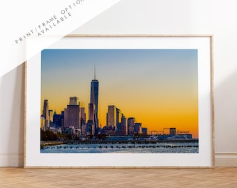 World Trade Centre Print - New York Print - Fine Art Photography Print - New York Photography - Travel - New York Print  - City Photo Sunset