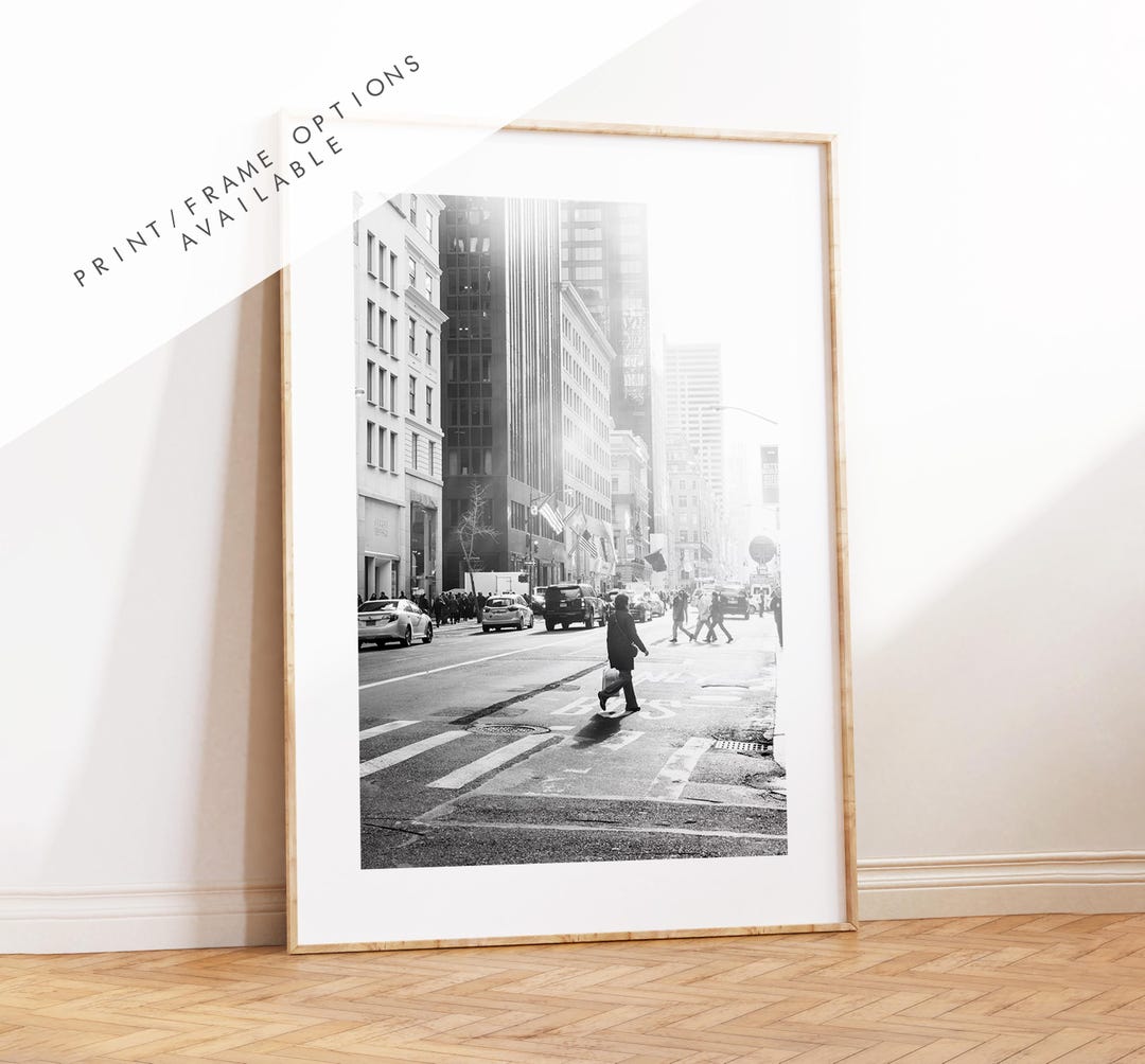 New York Black and White Minimalist Print - Fine Art Photography Print ...