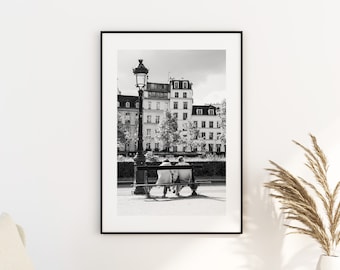 Paris People Photography - Paris Photography Print - Fine Art Photography - Paris Wall Art - Paris - Print - Poster - Black and White Print