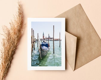 Venice Greeting Card - Greeting Card - Blank Inside - Birthday - Anniversary - Mothers Day - Fathers Day - Holiday - Greetings Card