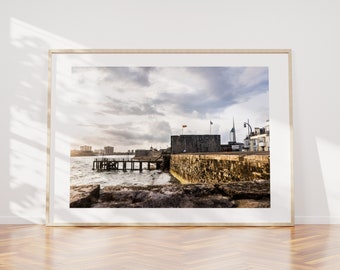 Round Tower - Photography Print - Portsmouth and Southsea Prints - Wall Art -  Frame and Canvas Options - Portrait