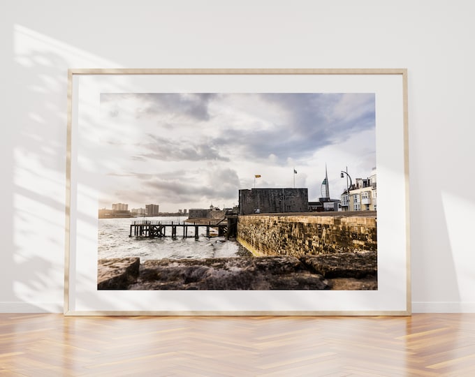 Round Tower - Photography Print - Portsmouth and Southsea Prints - Wall Art -  Frame and Canvas Options - Portrait