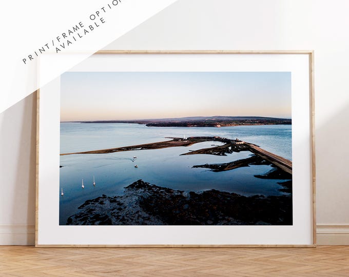 Hurst Spit Photography Print - Hampshire Photography Prints - Wall Art -  Frame and Canvas Options - Landscape  - UK