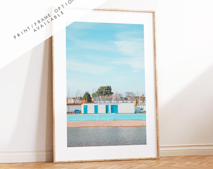 Lymington Photography Print - Hampshire Photography Prints - Wall Art -  Frame and Canvas Options - Portrait  - UK