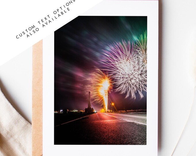 Southsea Seafront Greeting Card - Portsmouth and Southsea Photography Greeting Cards - Envelope Included - Birthday - Wedding - Anniversary