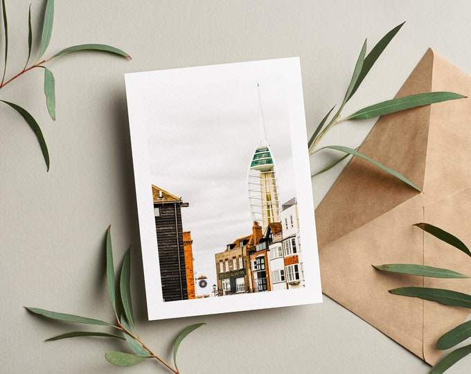 Portsmouth Greeting Card - Photography Greeting Card - Portsmouth Card - Southsea Card - Birthday - Wedding - Anniversary - 001