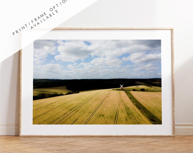 Halnaker Windmill Photography Print - West Sussex Photography Prints - Wall Art -  Frame and Canvas Options - Landscape  - UK