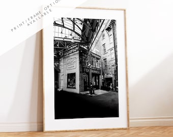 Borough Market - London Photography Print - Fine Art Photography - London Print - Poster - Wall Art - Black and White - Monochrome