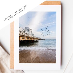 Tarjeta de felicitación de Southsea - Tarjetas de felicitación de Portsmouth y Southsea Photography - Sobre incluido - Cumpleaños - Boda - Aniversario