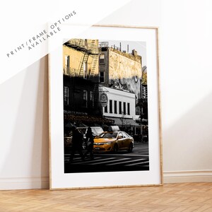 New York Taxi Print - NYC Photography Print - New York City - Prints or Framed Prints available - New York City Wall Art