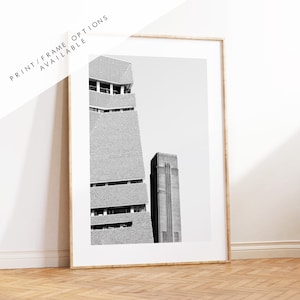 London Architecture - London Photography Print - Fine Art Photography - London Print - Poster - Wall Art - Black and White - Monochrome