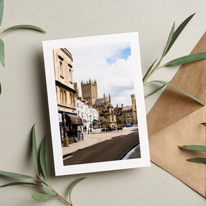 Wells Greeting Card - Biglietto di auguri - Interno vuoto - Compleanno - Anniversario - Festa della mamma - Festa del papà - Festività - Biglietto di auguri