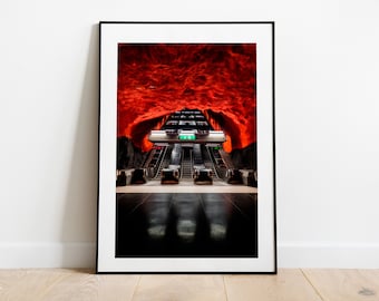 Solna Centrum - Stockholm Photography Print - Stockholm Metro - Modern - Urban Photography - Industrial - Contemporary - Minimalist - Poster